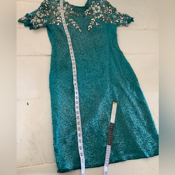 Stenay dress silk sequin open back - Picture 11 of 12